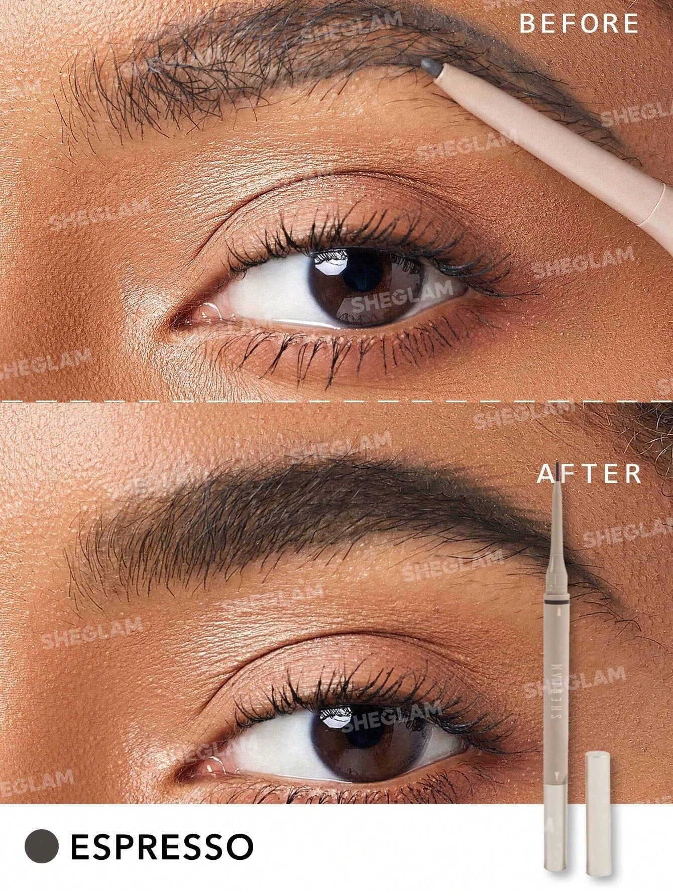 Brows on Demand 2-in-1 Brow Pencil-09 Espresso