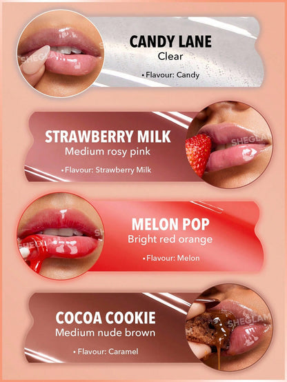 Crystal Glaze Moisturizing Lip Care-514 Cocoa Cookie