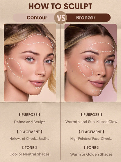 Buttery Buff Contour & Bronzer Stick-Soft Tan
