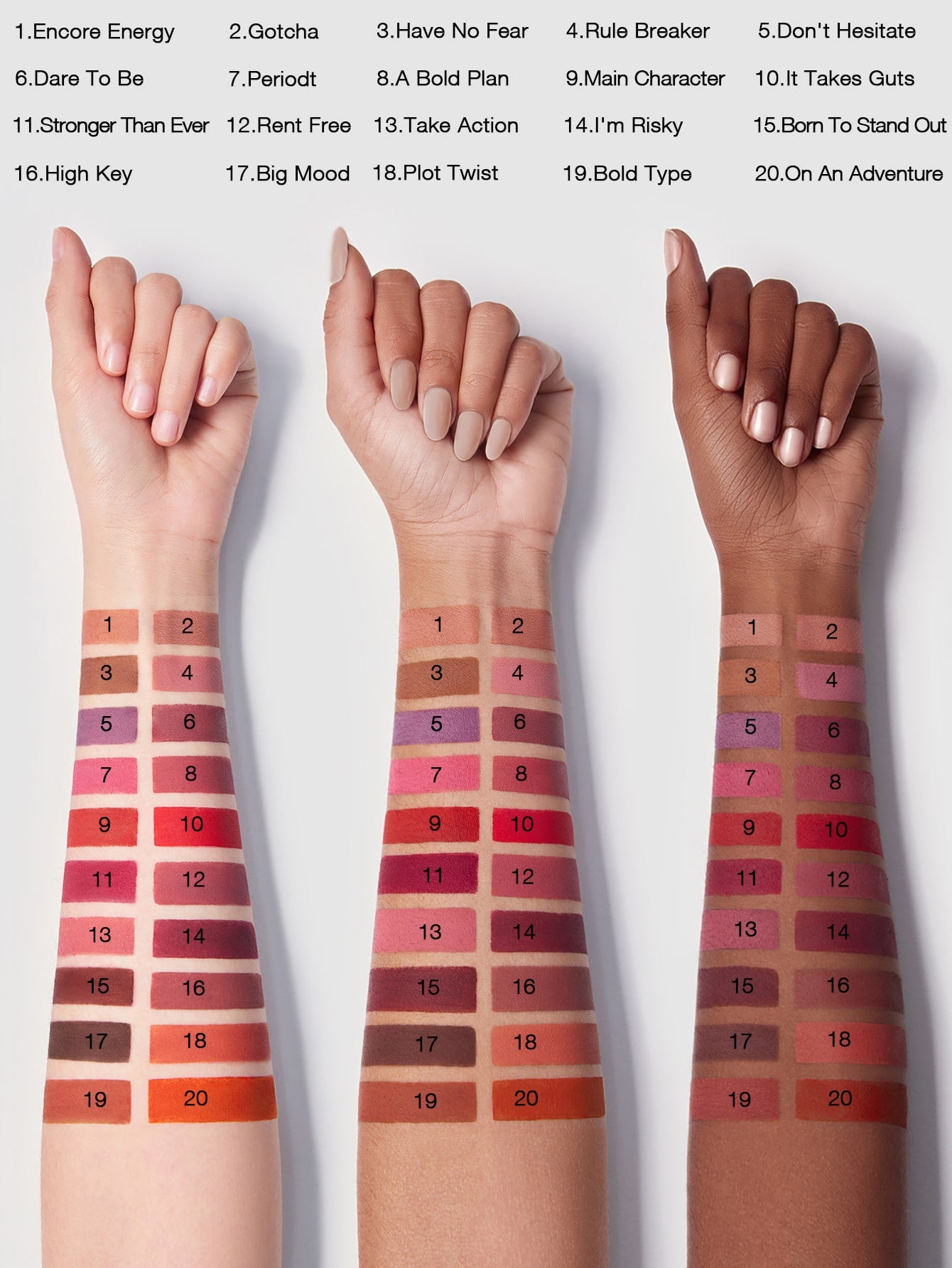 Dynamatte Boom Long-lasting Matte Lipstick-100 Rule Breaker