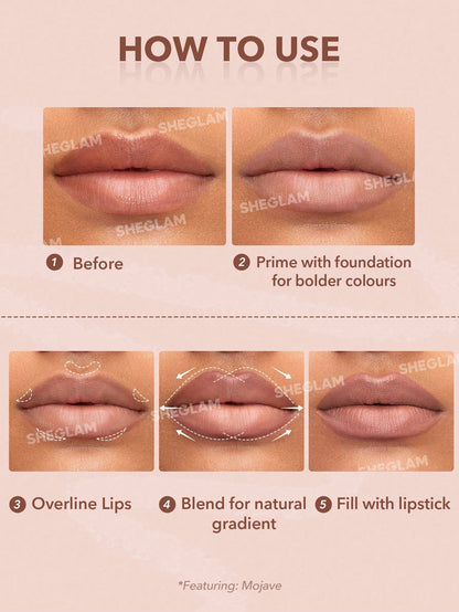 So Lippy Lip Liner-504 Mojave