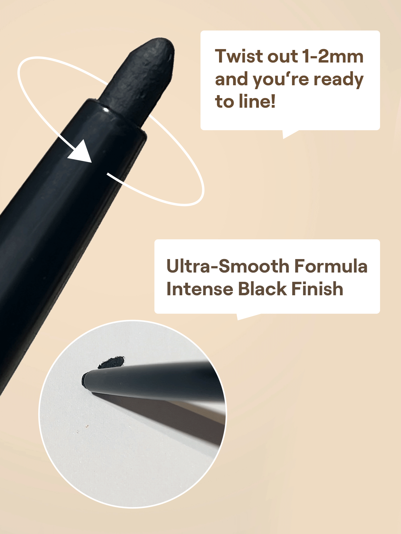 On-Line Creamy Eyeliner-Black