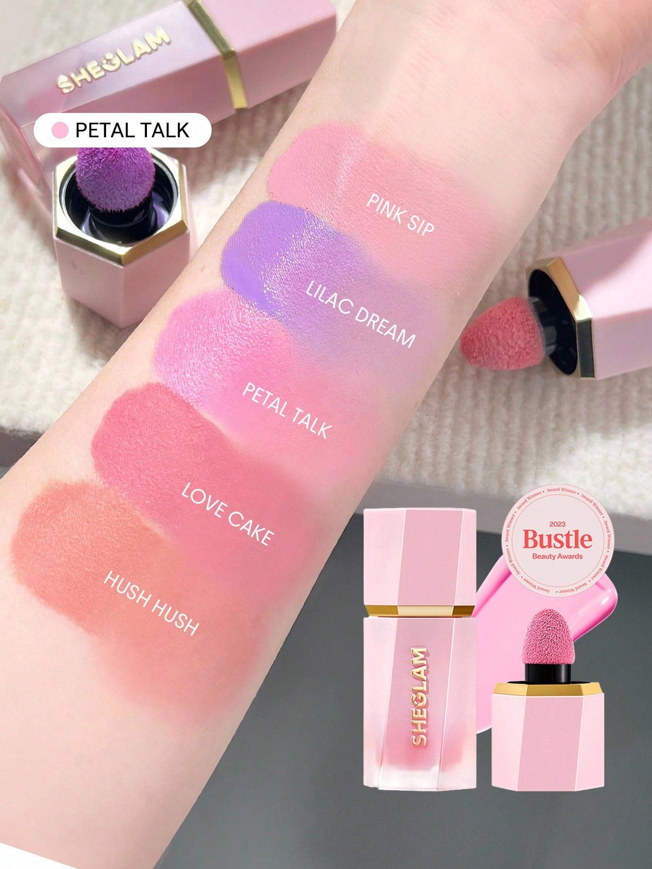 Color Bloom Liquid Blush-006 Petal Talk