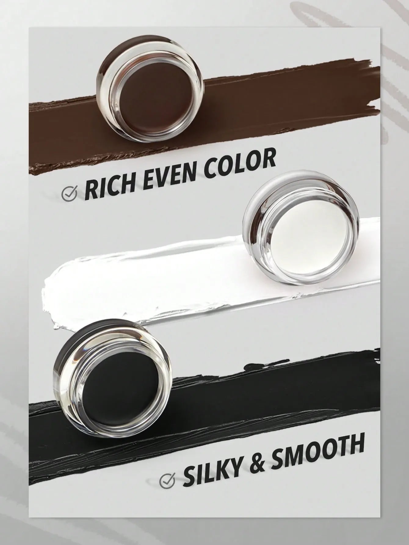 Shein - SHEGLAM Intensify Smudge-Proof Eyeliner Gel-Black