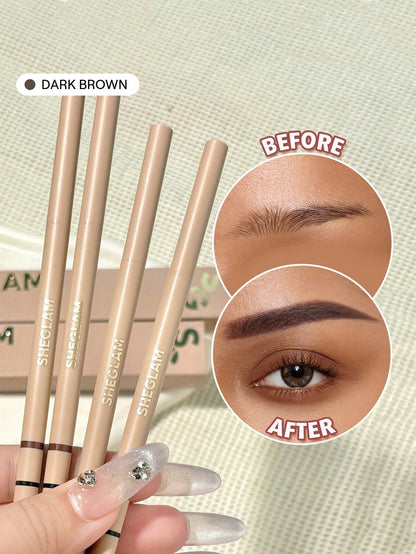 Insta-fill Brow Pencil-06 Auburn- DARK BROWN