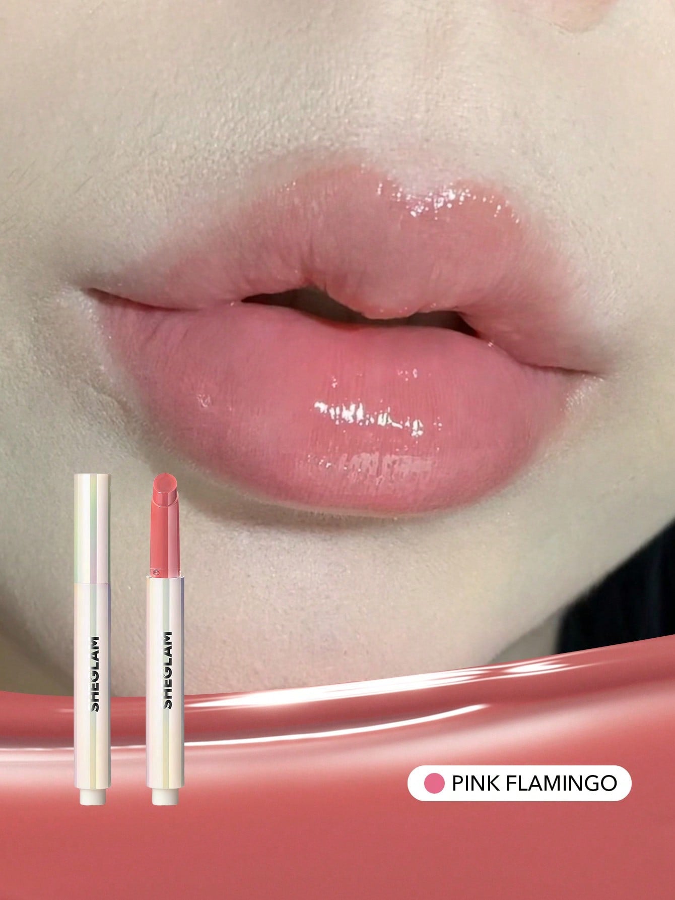 Pout-Perfect Shine Lip Plumper-114 Pink Flamingo