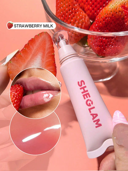 Crystal Glaze Moisturizing Lip Care-118 Strawberry Milk