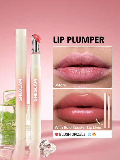 Bold Booster Lip Plumper-112 Blush Drizzle