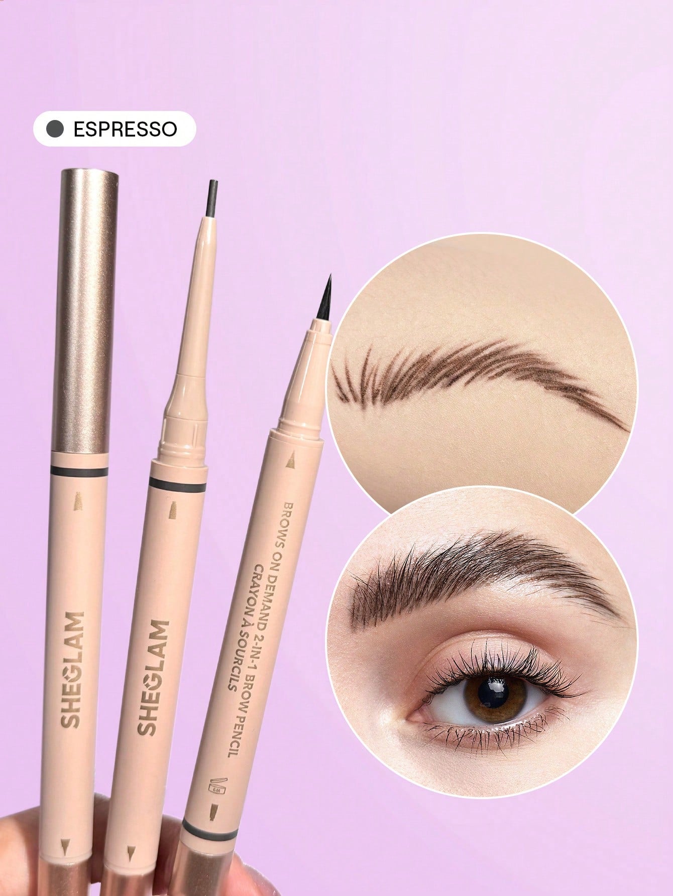 Brows on Demand 2-in-1 Brow Pencil-09 Espresso