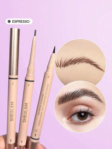 Brows on Demand 2-in-1 Brow Pencil-09 Espresso