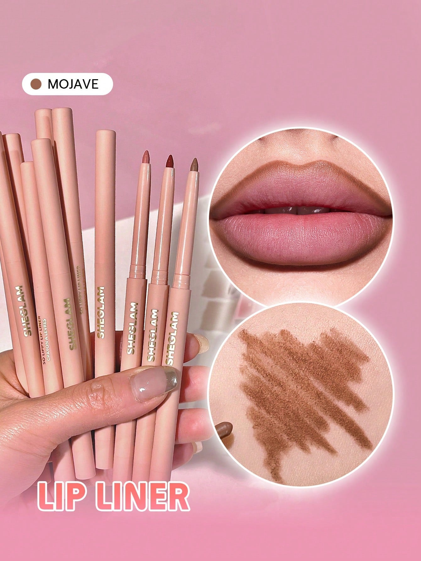 So Lippy Lip Liner-504 Mojave