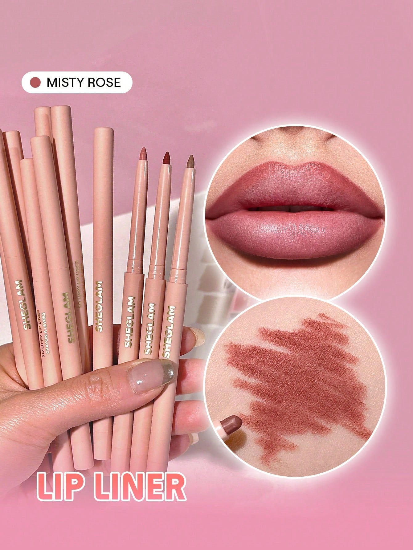 So Lippy Lip Liner-300 Misty Rose