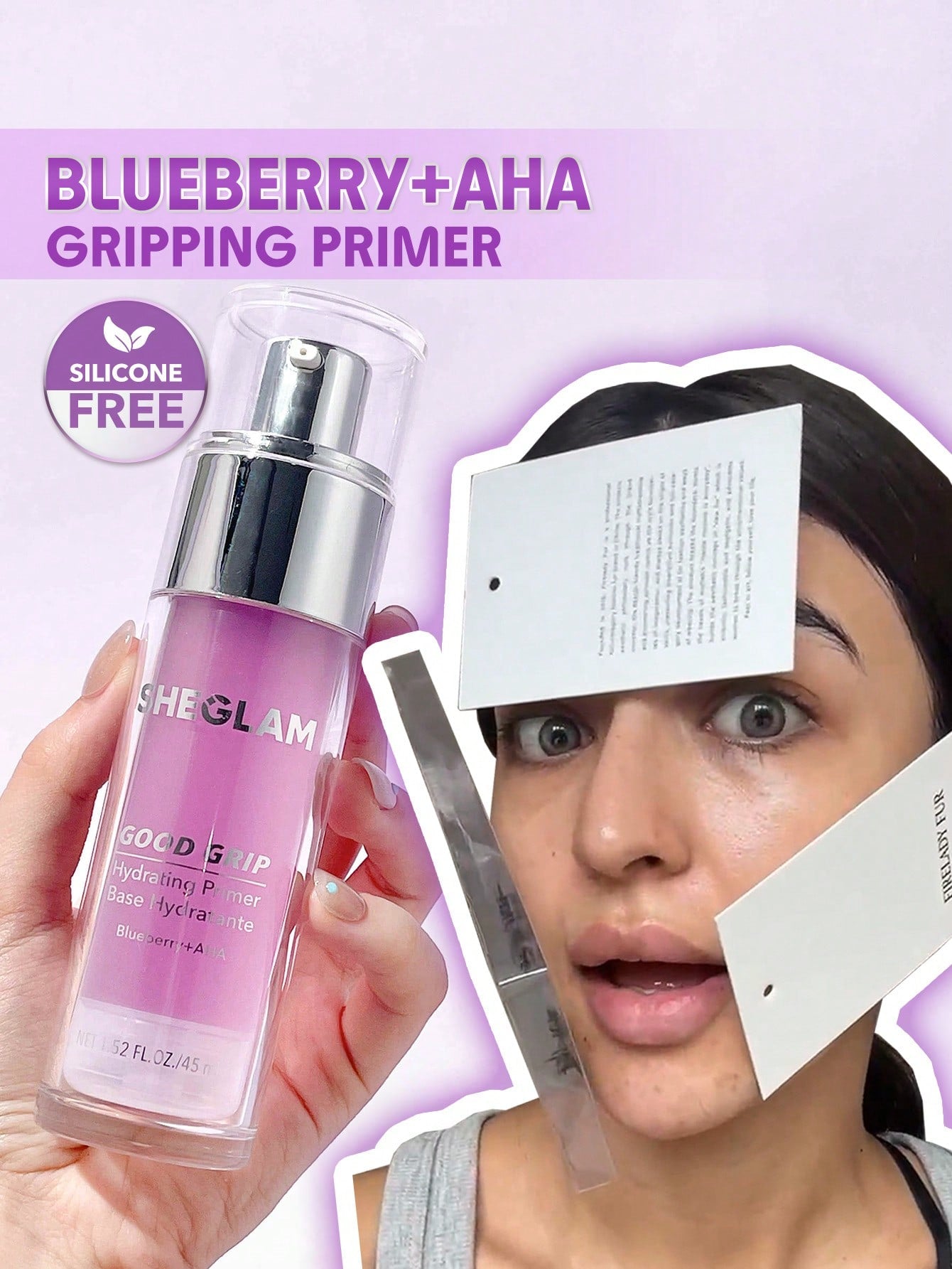 Good Grip Hydrating Primer-Blueberry+AHA