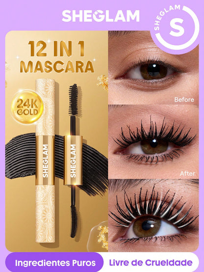 All-In-One 24k Multi-Effect Mascara-Waterproof Black