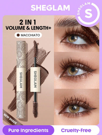 All-In-One Volume & Length Mascara-Waterproof Macchiato