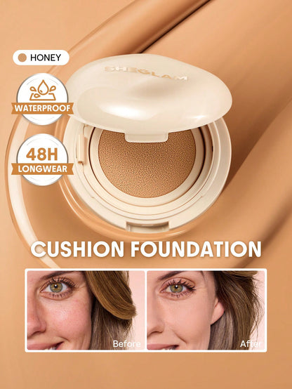 Lock & Go Long-Lasting Cushion Foundation-Honey