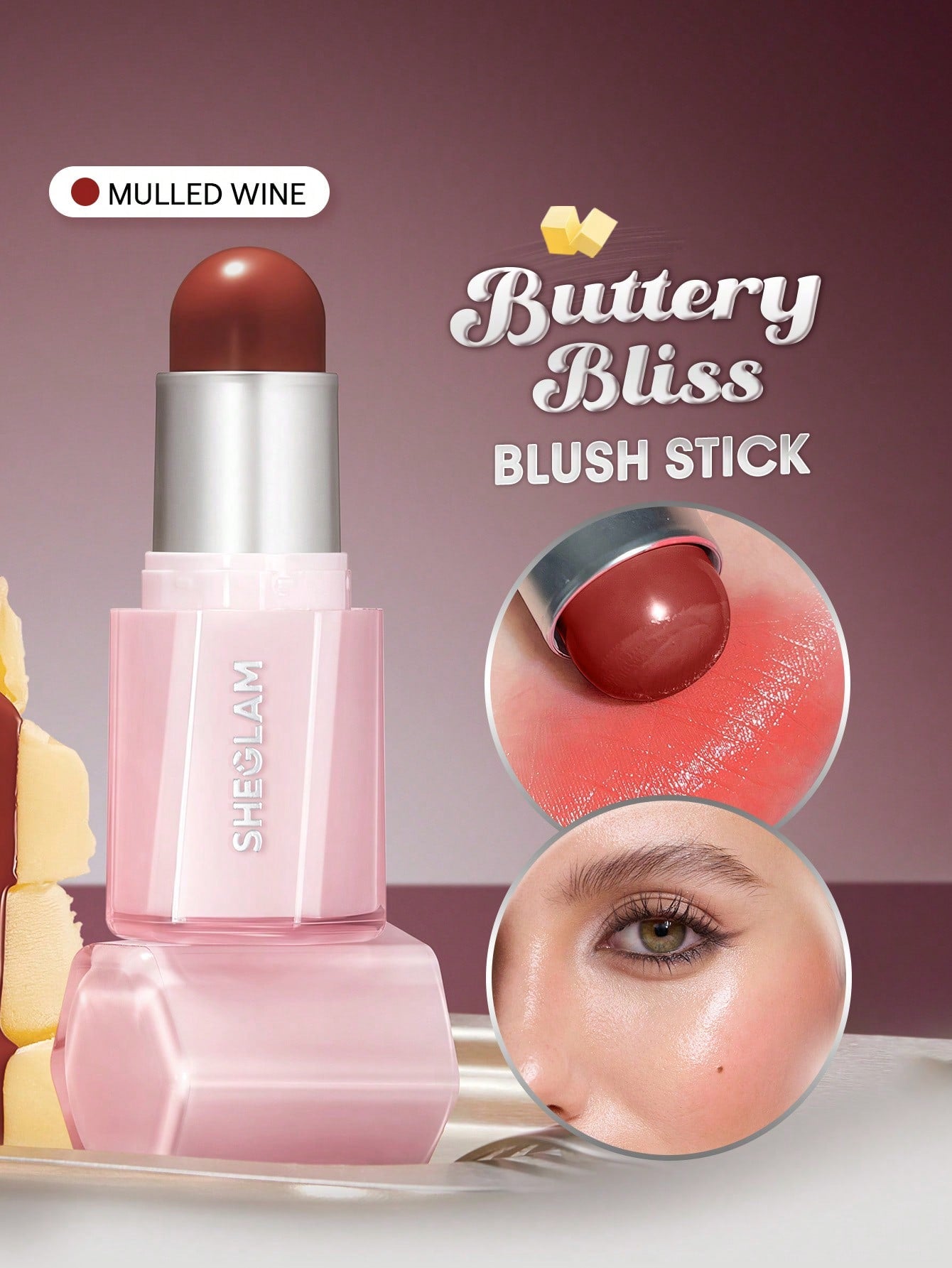 Buttery Bliss Blush Stick-204 Chestnut Flush
