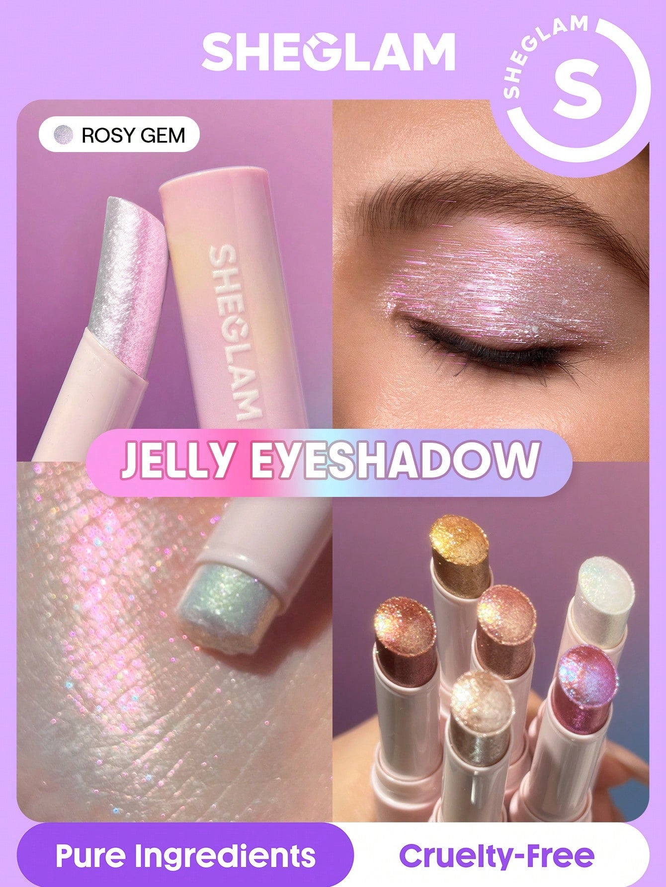 Crystal Jelly Glaze Stick-05 Rosy Gem