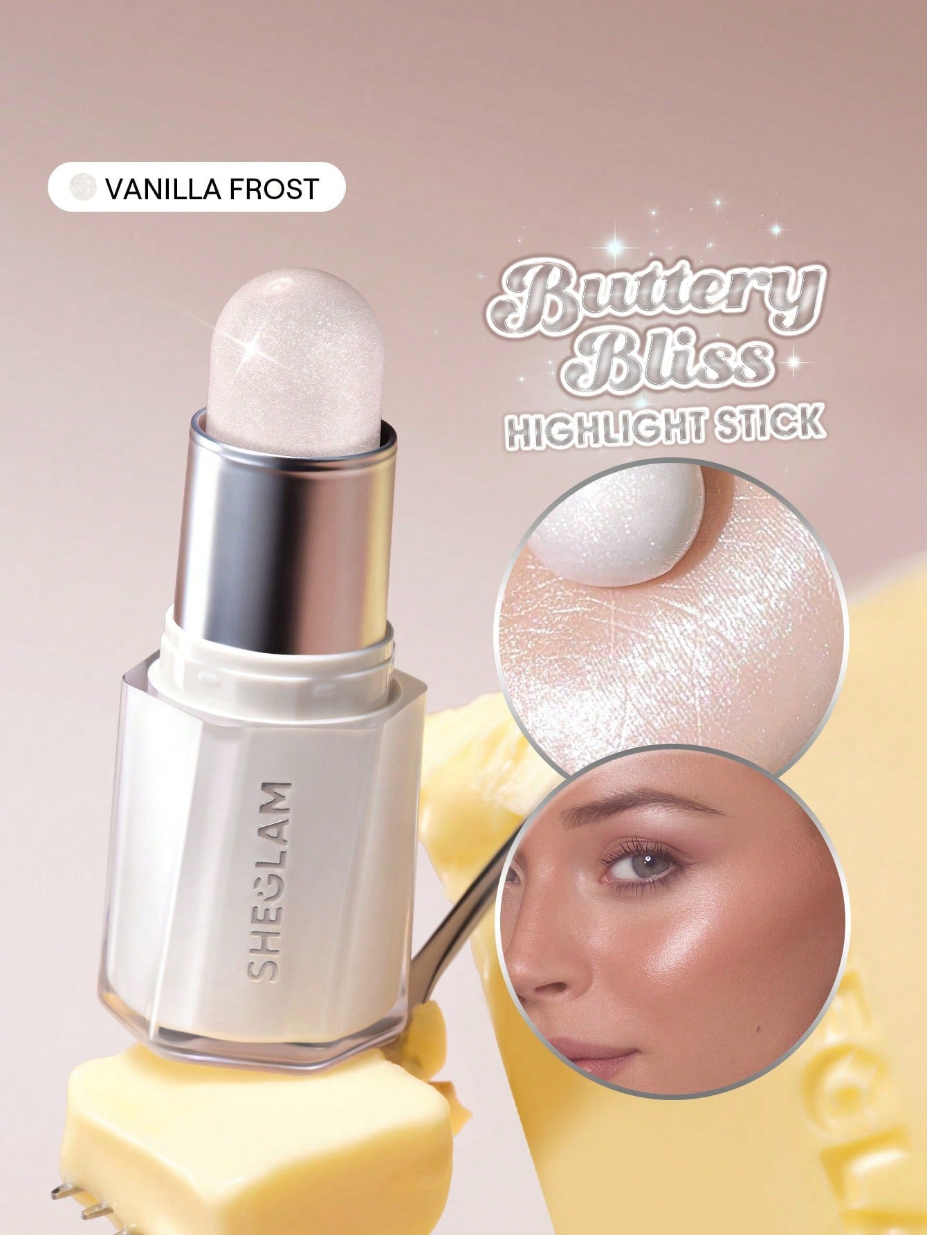 Buttery Bling Highlight Stick-Vanilla Frost