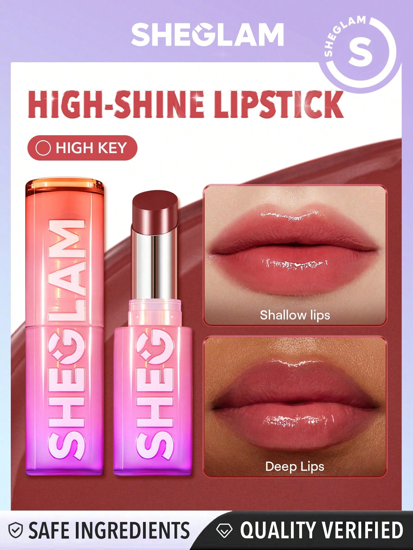 Mirror Kiss High-Shine Lipstick-111 High Key