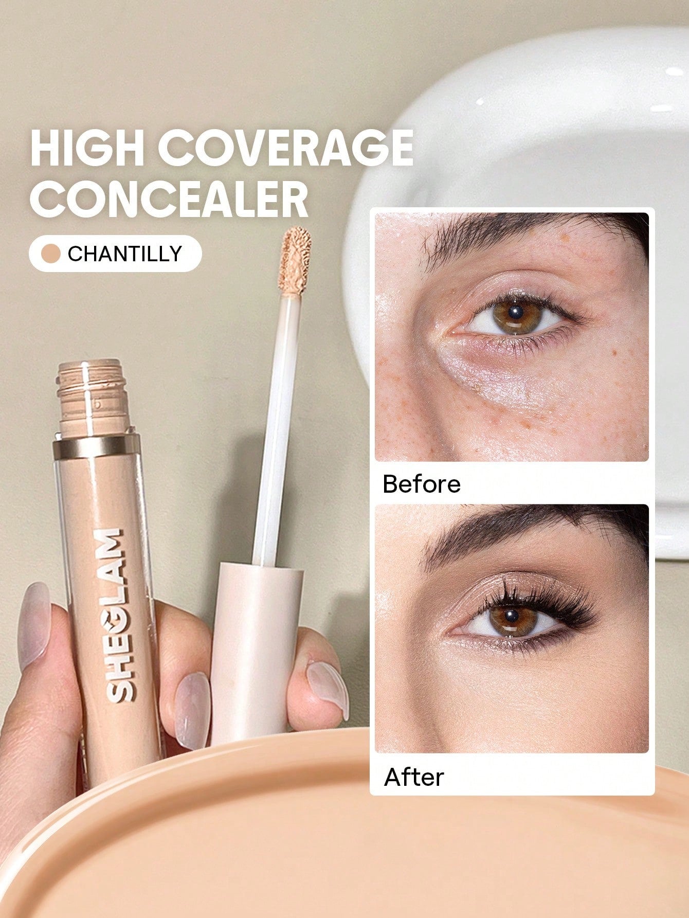 Like Magic 12HR Full Coverage Concealer-Chantilly