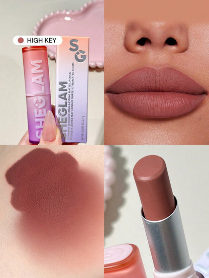 Dynamatte Boom Long-lasting Matte Lipstick-111 High Key