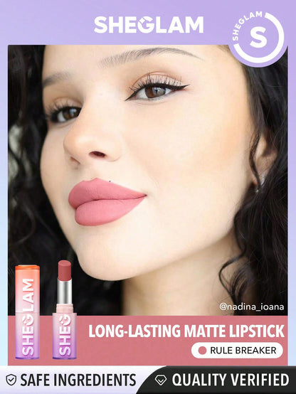 Dynamatte Boom Long-lasting Matte Lipstick-100 Rule Breaker