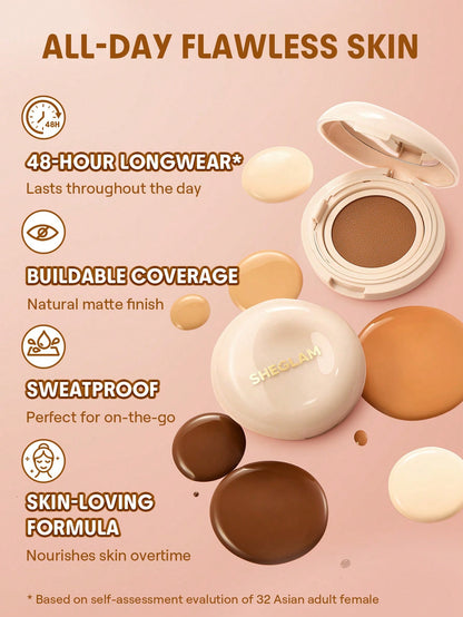 Lock & Go Long-Lasting Cushion Foundation-Warm Vanilla