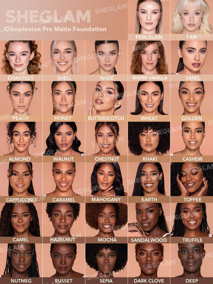 Complexion Pro Long Lasting Breathable Matte Foundation-Fair