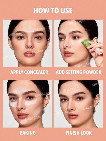 Insta-Ready Face & Under Eye Setting Powder Duo-11 Bisque