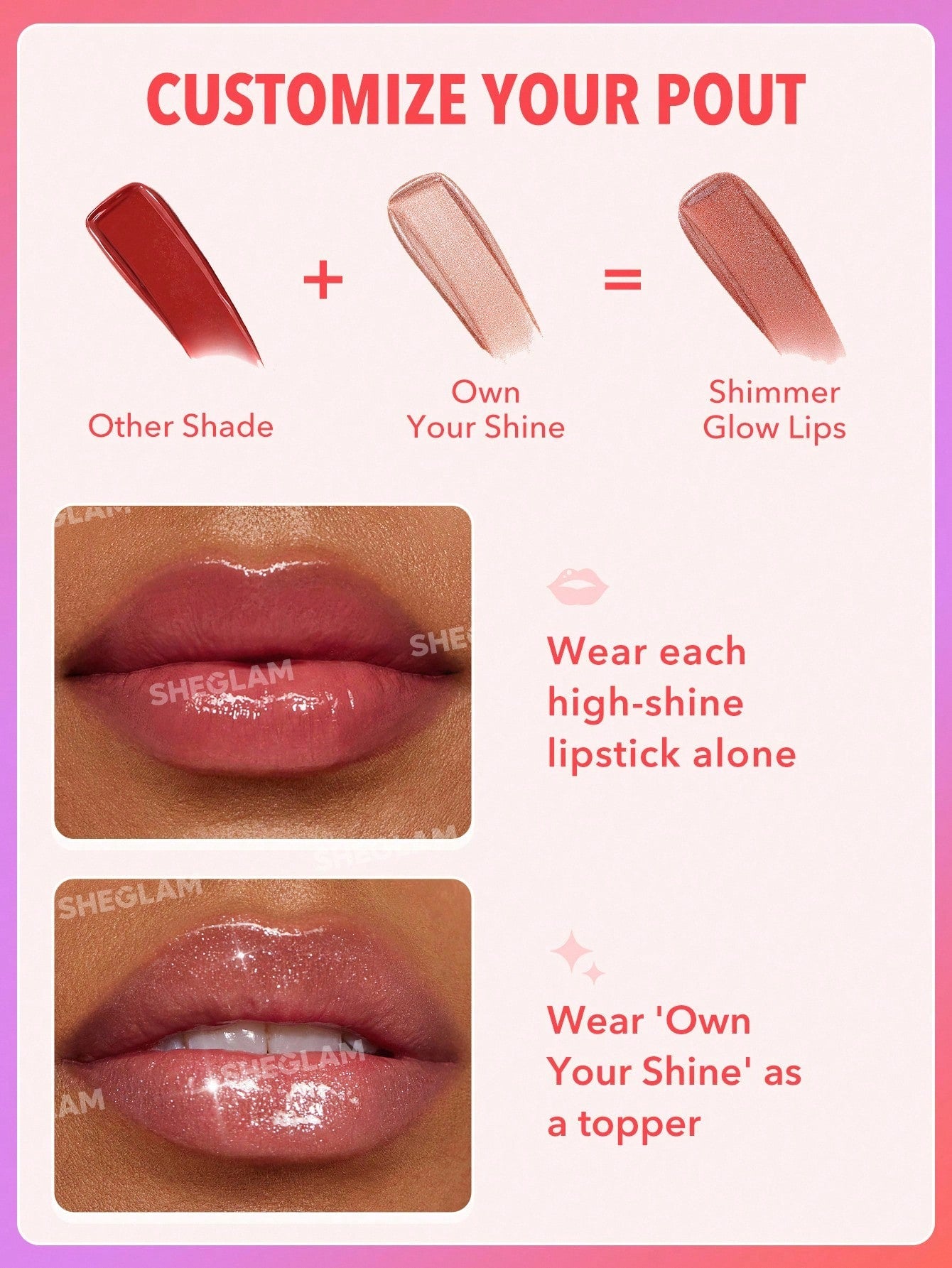 Mirror Kiss High-Shine Lipstick-100 Rule Breaker