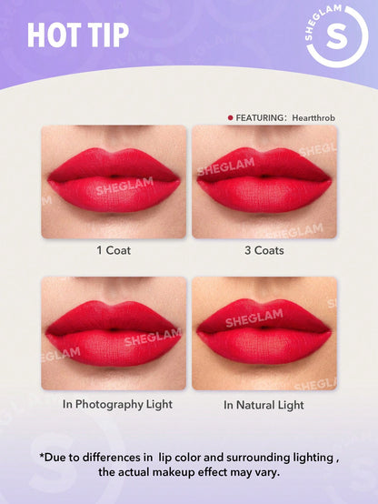 MATTE ALLURE Liquid Lipstick-316 Crimson