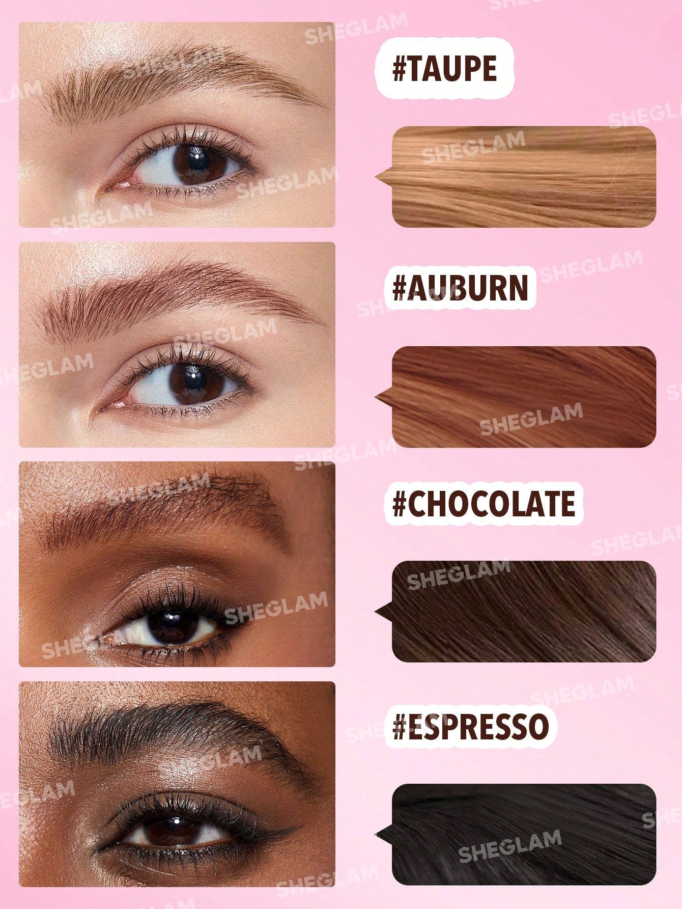 Brow-fection Angled Brush & Dip-08 Chocolate