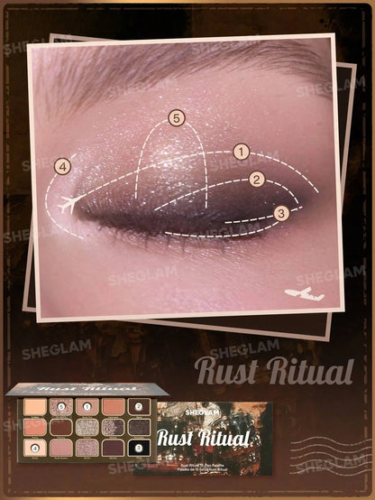 Sheglam - Rust Ritual 15 - Pan Palette