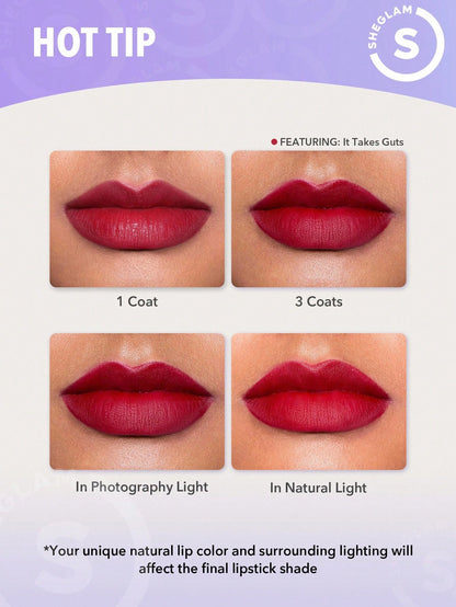 Dynamatte Boom Long-lasting Matte Lipstick-111 High Key