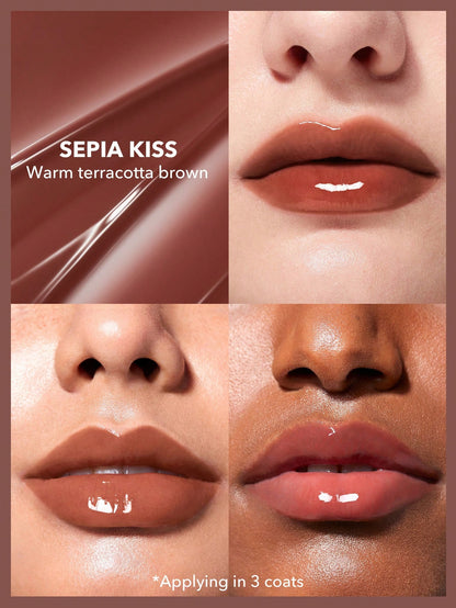 Pout-Perfect Shine Lip Plumper-555 Sepia Kiss