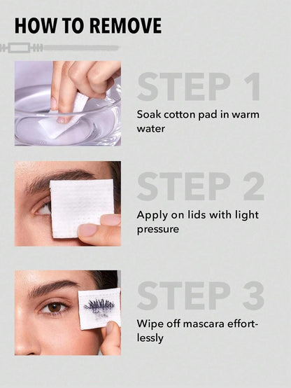 SHEGLAM 2 In 1 Black Volume and Length Washable Mascara Long Lasting