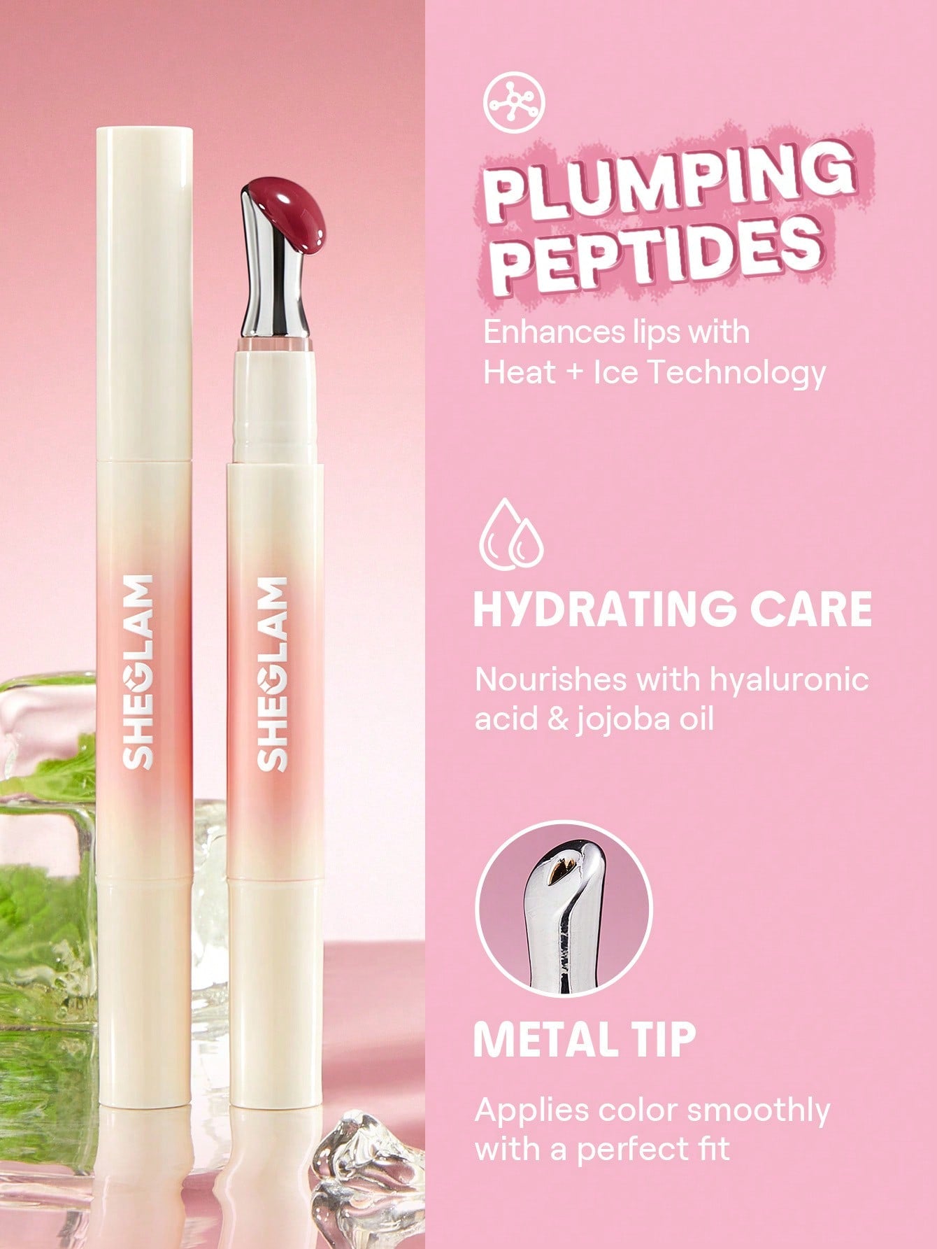 Bold Booster Lip Plumper-310 Cherry Gleam