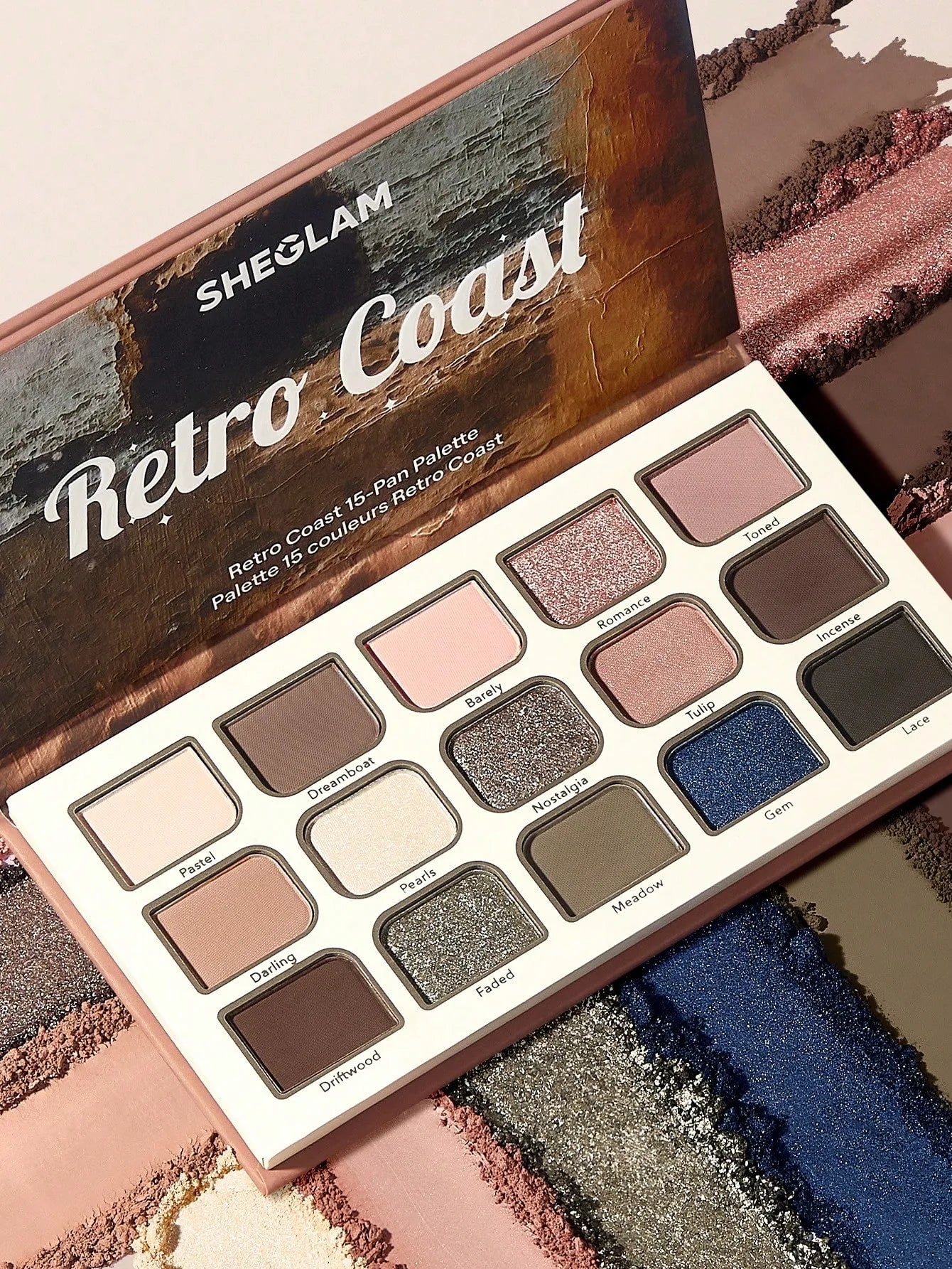 Sheglam - Retro Coast 15 - Pan Palette