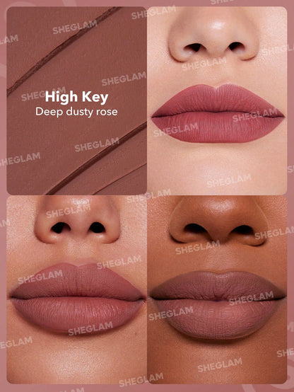 Dynamatte Boom Long-lasting Matte Lipstick-111 High Key