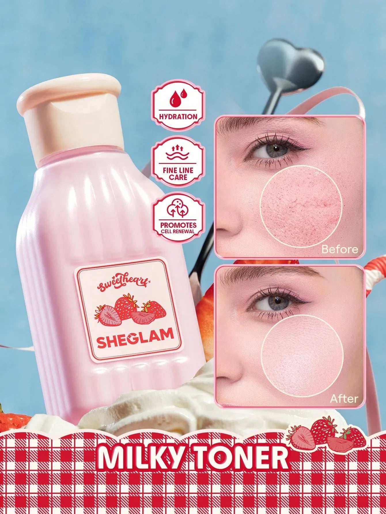 Sheglam -  Pink Whip Bifida Ferment 30% Milky Toner