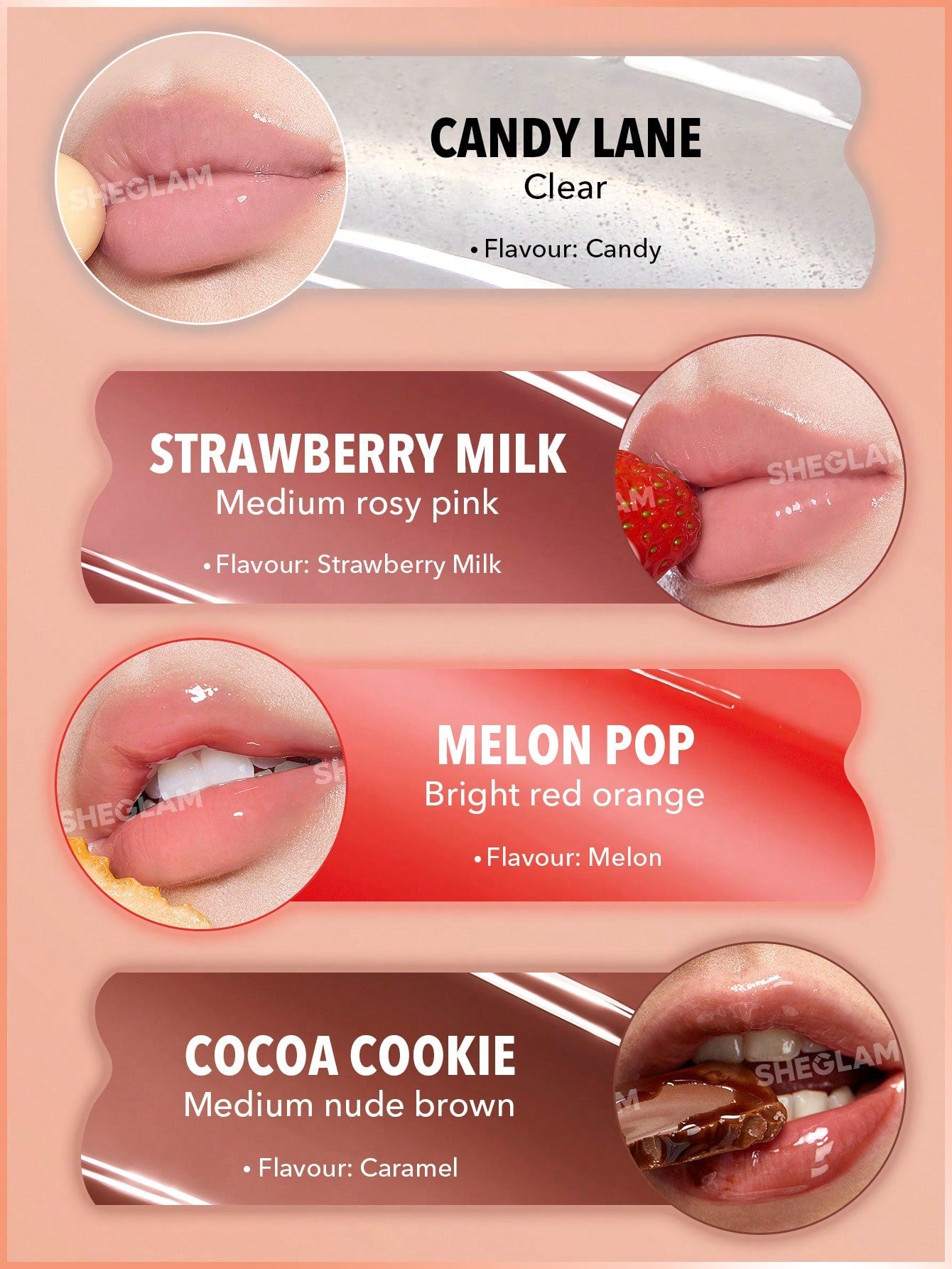 Crystal Glaze Moisturizing Lip Care-118 Strawberry Milk