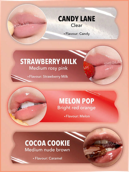 Crystal Glaze Moisturizing Lip Care-118 Strawberry Milk