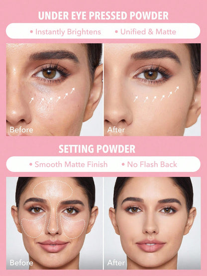 Insta-Ready Face & Under Eye Setting Powder Duo-01 Bubblegum