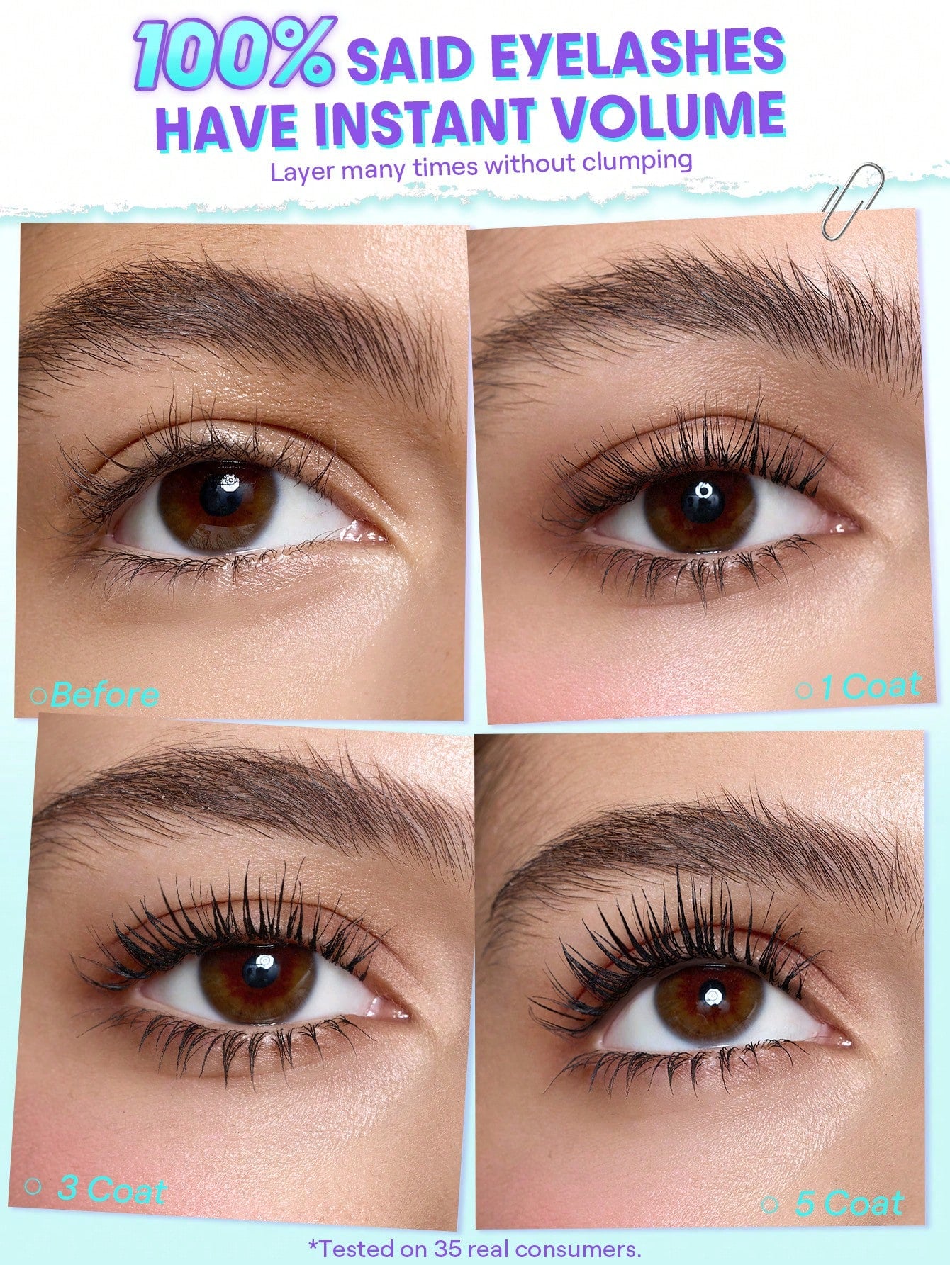 Lashlighter Mega Boost Mascara-Black VOLUME