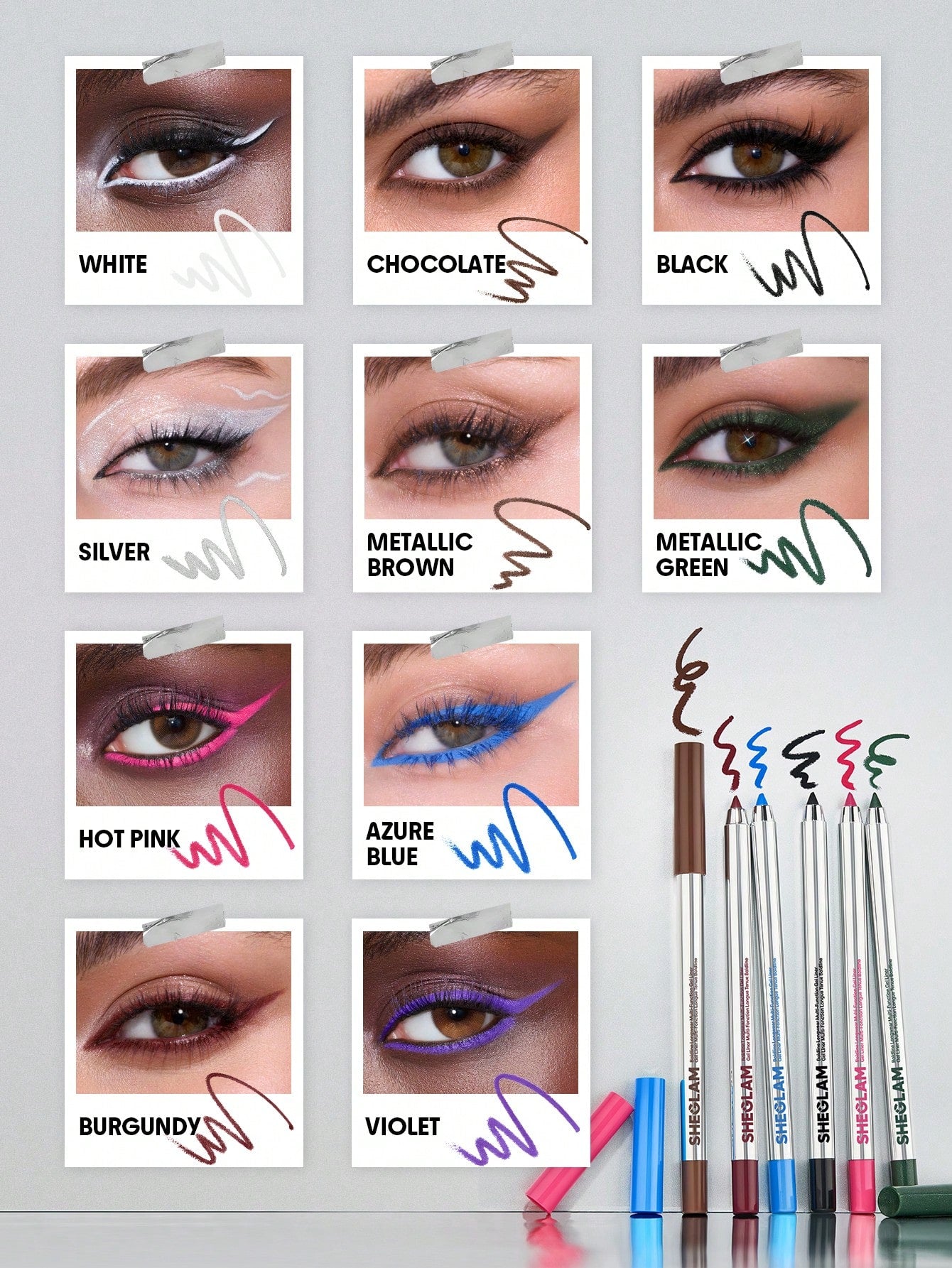 Boldline Longwear Multi-Function Gel Liner-Chocolate