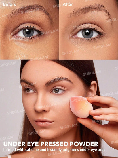 Insta-Ready Face & Under Eye Setting Powder Duo-00 Translucent