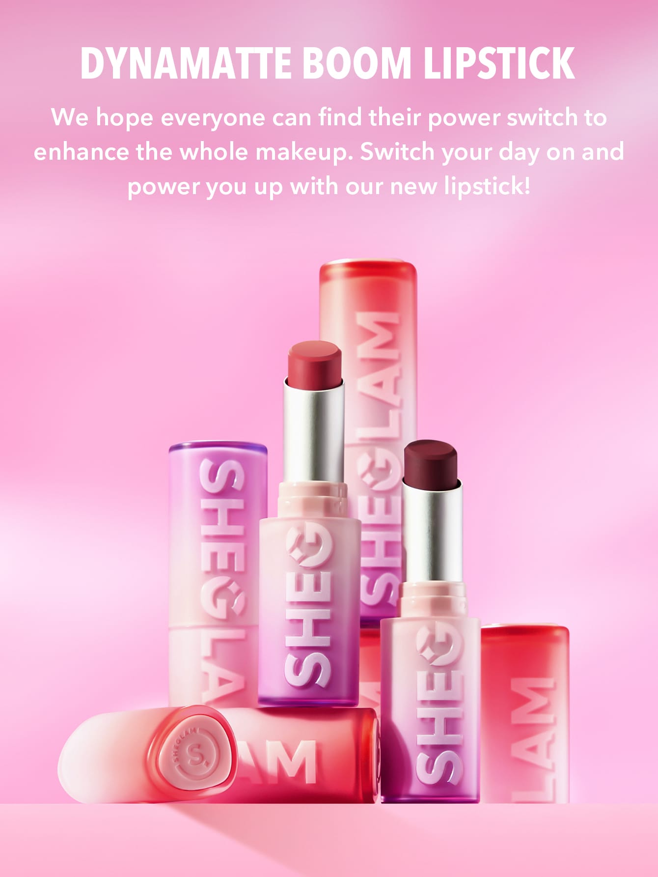 Dynamatte Boom Long-lasting Matte Lipstick-608 Don't Hesitate