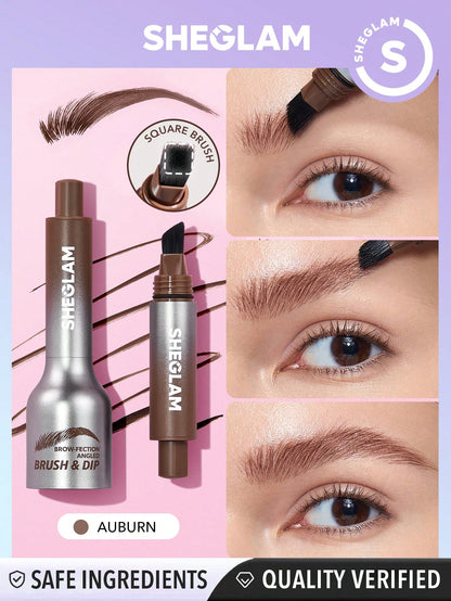 Brow-fection Angled Brush & Dip-06 Auburn