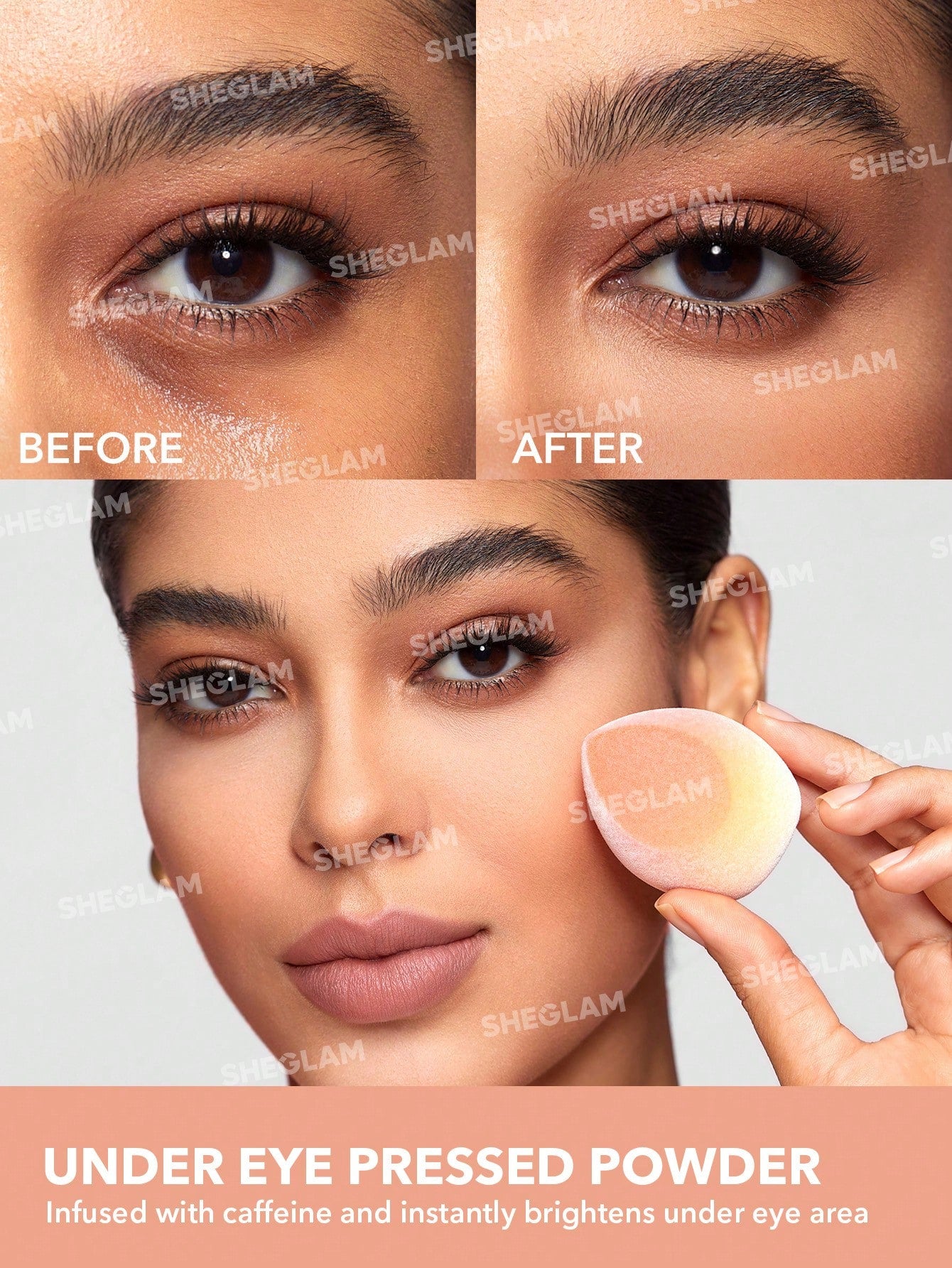 Insta-Ready Face & Under Eye Setting Powder Duo-11 Bisque